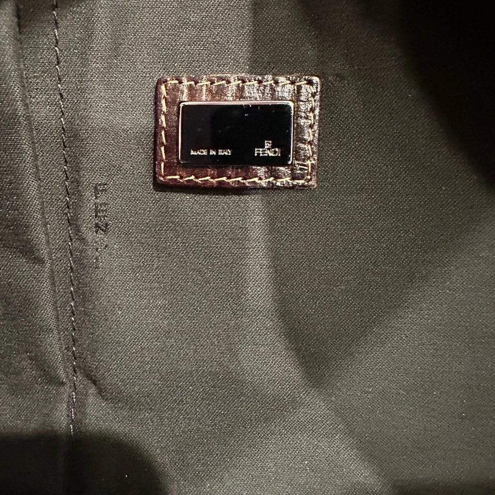 Fendi Black and Brown Satchel - Picture 4 of 16